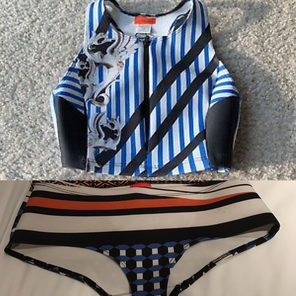 ISO Clover Canyon Zip Bikini Top